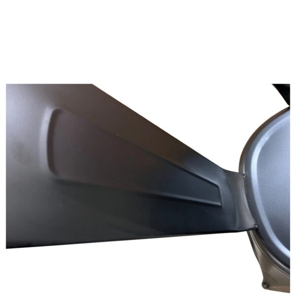 Καρέκλα Βιομηχανικού Τύπου Vintage TOLIKO Μαύρο Ματ Μέταλλο 44x49x84cm