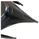 Καρέκλα Βιομηχανικού Τύπου Vintage TOLIKO Μαύρο Ματ Μέταλλο 44x49x84cm