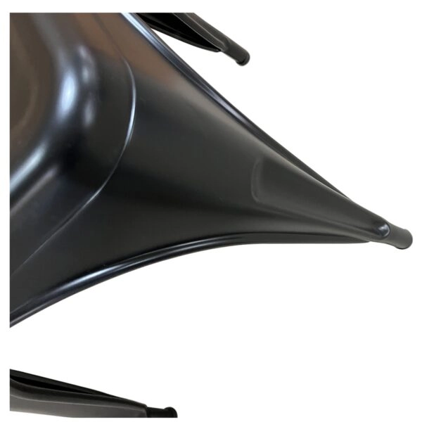 Καρέκλα Βιομηχανικού Τύπου Vintage TOLIKO Μαύρο Ματ Μέταλλο 44x49x84cm