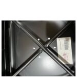 Καρέκλα Βιομηχανικού Τύπου Vintage TOLIKO Μαύρο Ματ Μέταλλο 44x49x84cm