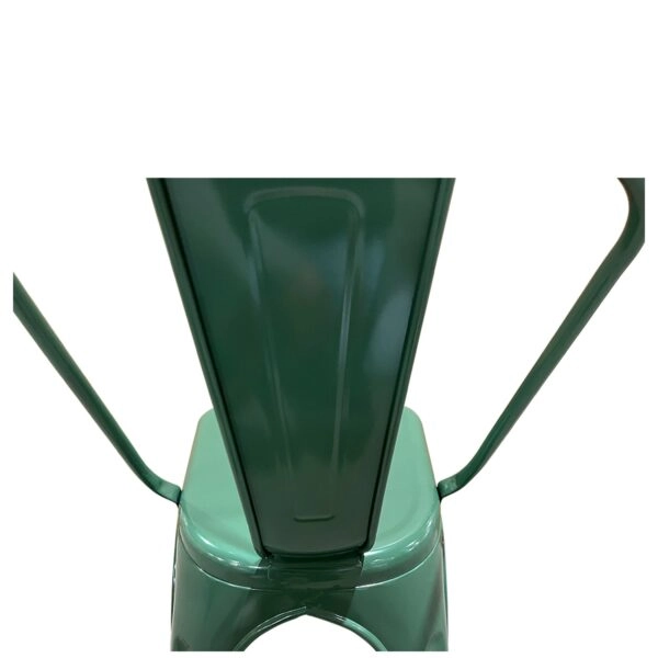 Καρέκλα  Βιομηχανικού Τύπου Vintage TOLIKO Πράσινο Μέταλλο 44x49x84cm