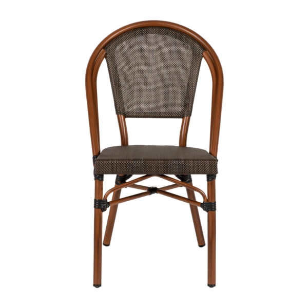 Καρέκλα Κήπου ArteLibre DALILA Καφέ/Μπαμπού Αλουμίνιο/Ύφασμα 50x56x86cm