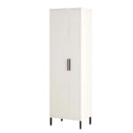 Ντουλάπα-στήλη μπάνιου Dorphy  μελαμίνης λευκό 50x36x165εκ