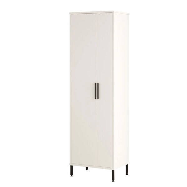 Ντουλάπα-στήλη μπάνιου Dorphy  μελαμίνης λευκό 50x36x165εκ