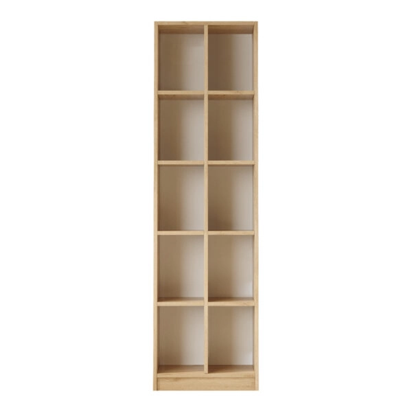 Βιβλιοθήκη Oteca 10θέσεων  oak 51.1x25.4x180εκ