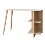 Γραφείο εργασίας Volet  σε oak- sandstone απόχρωση 114x56x76εκ