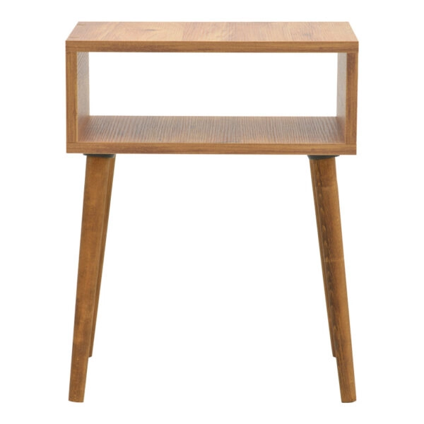 Κομοδίνο Hank  σε φυσική απόχρωση 45x30x60εκ