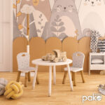 Ðáéäéêü ôñáðåæÜêé Playful  ëåõêü-öõóéêü Ö60x43,5åê