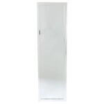 Καθρέπτης δαπέδου PWD-0112  polyresin-γυαλί ασημί 39x33.5x125εκ