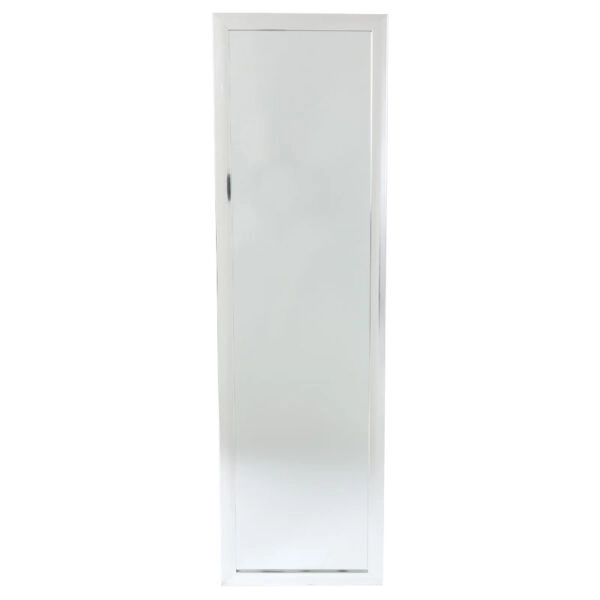 Καθρέπτης δαπέδου PWD-0112  polyresin-γυαλί ασημί 39x33.5x125εκ