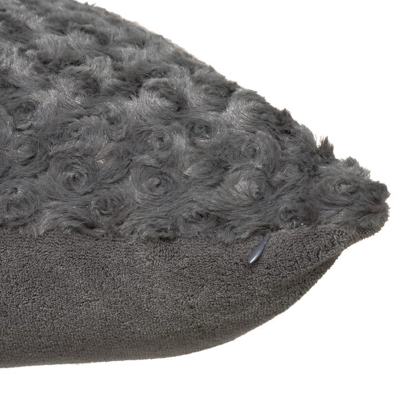 Μαξιλάρι διακοσμητικό Luxir ύφασμα σε γκρι απόχρωση 45x45εκ