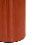 Επιτραπέζιο φωτιστικό Mushi  μέταλλο σε terracotta απόχρωση Φ20x24,5εκ