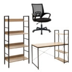 Φοιτητικό πακέτο επίπλων γραφείου Ramon-Berto I σετ 3 τμχ