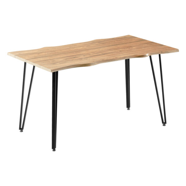 Τραπεζαρία Ditta-Izzac  μόκα- sonoma140x80x76εκ