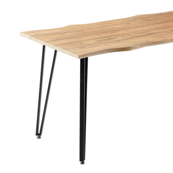Τραπεζαρία Ditta-Izzac  μόκα- sonoma140x80x76εκ