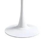 Τραπεζαρία Elijah-Aurora I  σετ 3τεμ pp σε λευκή απόχρωση Φ60x74εκ