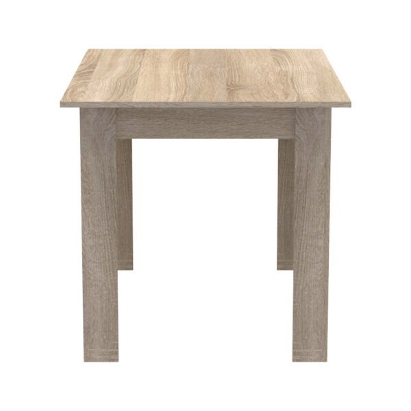 Τραπεζαρία Manka-Bella σετ 5τεμ σε sonoma απόχρωση 110x80x70εκ