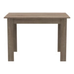 Τραπεζαρία Manka-Bella  σετ 5τεμ σε sonoma truffle απόχρωση 110x80x70εκ