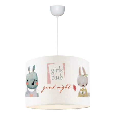 Παιδικό φωτιστικό οροφής Tally πολύχρωμο Φ30x20εκ