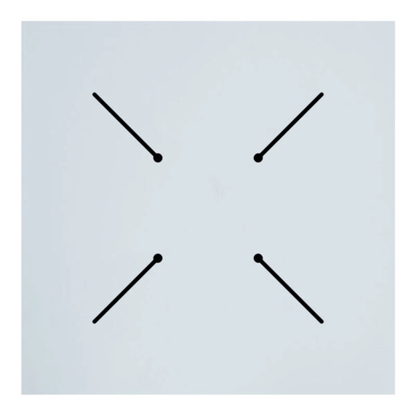 Επιφάνεια τραπεζιού Fervor HPL ivory 70x70εκ πάχους 12mm