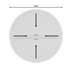 Επιφάνεια τραπεζιού Portico  HPL wenge Φ60εκ πάχους 12mm