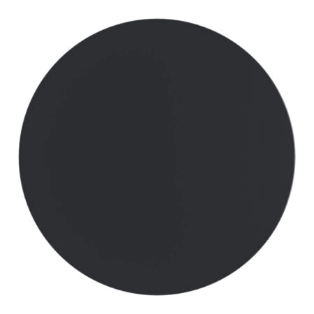 Επιφάνεια τραπεζιού Scenic  Werzalit μαύρο D60cm πάχους 25mm