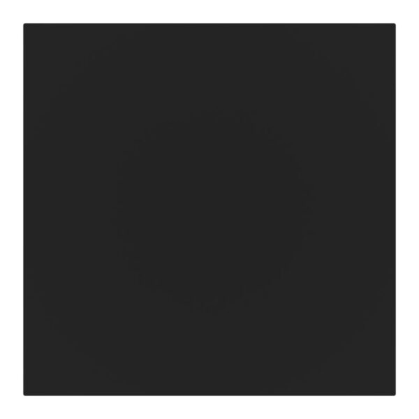 Επιφάνεια τραπεζιού Scenic Werzalit μαύρο 80x80εκ πάχους 35mm
