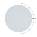 Επιφάνεια τραπεζιού Copious Werzalit γκρι cement I Φ60εκ πάχους 25mm