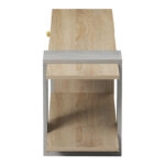 Έπιπλο τηλεόρασης Standi  σε sonoma-γκρι cement απόχρωση 120x25x36.8εκ