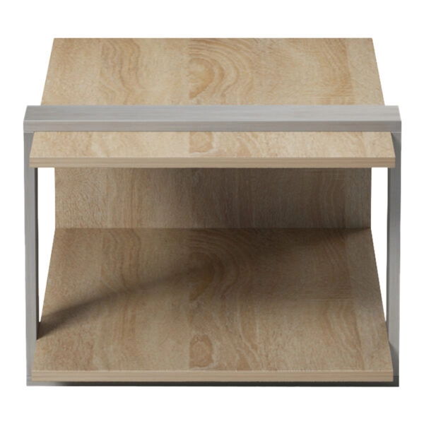 Τραπέζι σαλονιού Masasi  σε sonoma-γκρι cement απόχρωση 80x50x35εκ