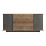 Μπουφές Zafore   σε oak - καφέ antique απόχρωση 180x45x80εκ