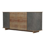 Μπουφές Zafore   σε oak - καφέ antique απόχρωση 180x45x80εκ