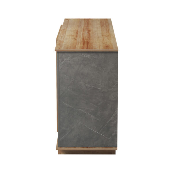 Μπουφές Zafore   σε oak - καφέ antique απόχρωση 180x45x80εκ