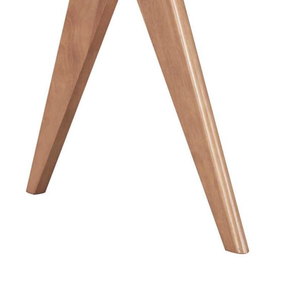 Τραπέζι Winslow ξύλο rubberwood σε ανοιχτό καρυδί χρώμα 200x100x75εκ