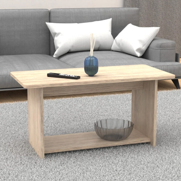 Τραπέζι Kumba  σε oak απόχρωση 80x40x42εκ