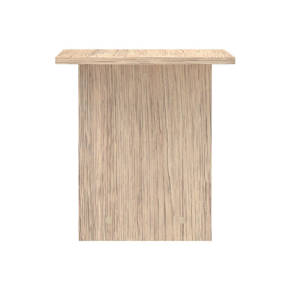 Τραπέζι Kumba  σε oak απόχρωση 80x40x42εκ