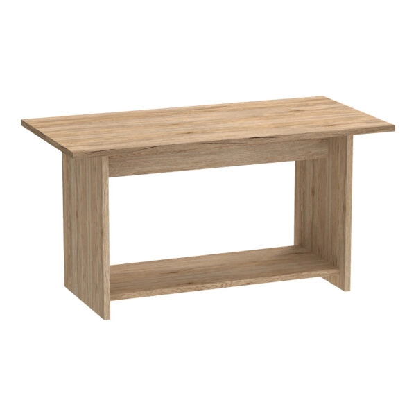 Τραπέζι Kumba  σε oak απόχρωση 80x40x42εκ