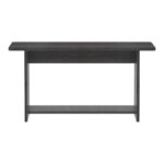 Τραπέζι Kumba  σε ανθρακί-wenge απόχρωση 80x40x42εκ