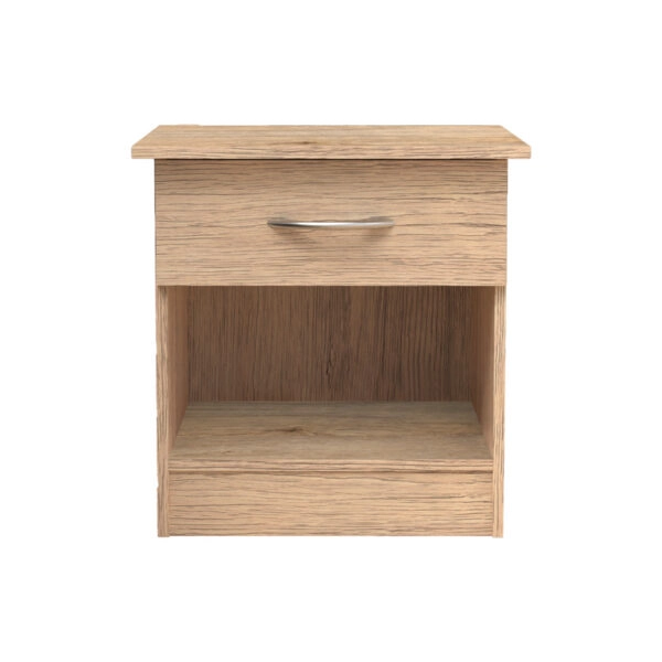 Κομοδίνο Kona  σε oak απόχρωση 40x34x42εκ