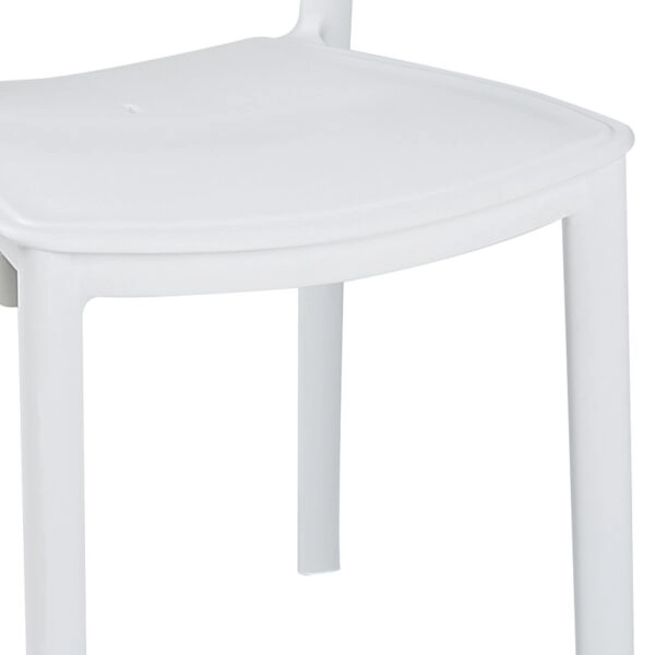 Τραπεζαρία Icon-Ignite σετ 5τεμ PP σε λευκή απόχρωση