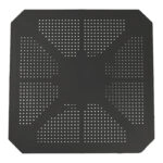 Τραπέζι Icon  PP σε ανθρακί απόχρωση 80x80x74.5εκ