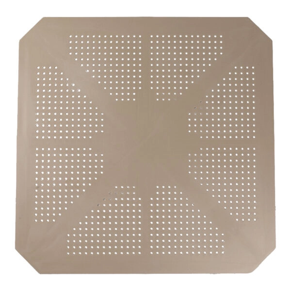 Τραπέζι Icon   PP σε απόχρωση cappucino 80x80x74.5εκ