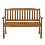 Παγκάκι διθέσιο Jerdu  ξύλο ακακίας φυσικό 120x61x87εκ