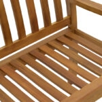 Παγκάκι διθέσιο Jerdu  ξύλο ακακίας φυσικό 120x61x87εκ