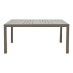 Τραπέζι επεκτεινόμενο Lafla  αλουμίνιο σε σαμπανιζέ απόχρωση 160-240x90x75εκ