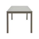 Τραπέζι Kliton αλουμίνιο σε σαμπανιζέ απόχρωση 150x80x74εκ