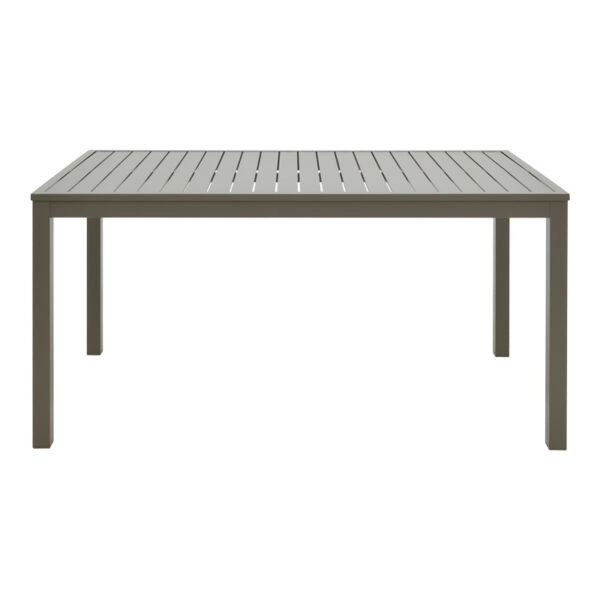 Τραπεζαρία Kliton-Azelie σετ 7τεμ σε σαμπανιζέ απόχρωση 150x80x74εκ