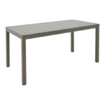 Τραπεζαρία Kliton-Azelie σετ 5τεμ σε σαμπανιζέ απόχρωση 150x80x74εκ