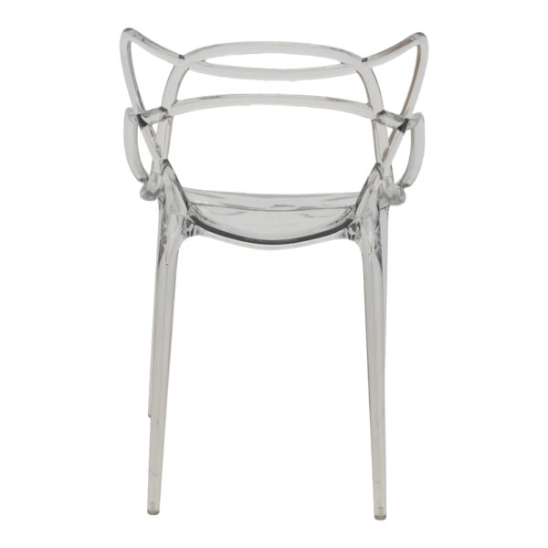 Καρέκλα Ramsei  PC διάφανο 55x53x84εκ