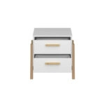 Κομοδίνο Belle Λευκό 50x41x49cm